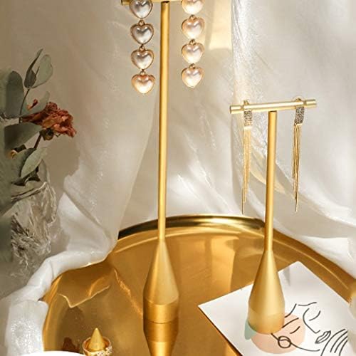 Wpyyi stalak za naušnice, stalak za naušnice, Kućni vertikalni Kreativni stalak, Zlatni dizajn