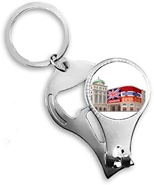 Britanija UK London Arhitektura slikanje noktiju NIPPER prsten za prsten ključeva za boce za ključeva