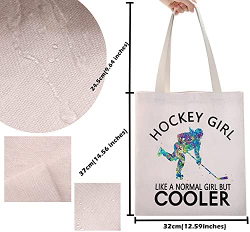 TSOTMO Hokejaška sportska torba za Hokej na ledu poklon djevojke Hokej dizajn Hokejaška djevojka kao normalna