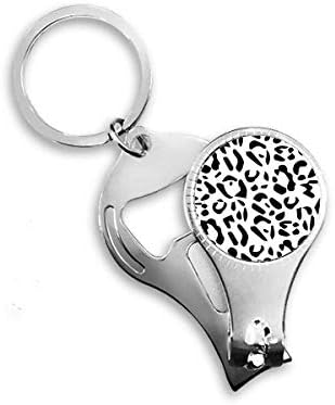 Leopard životinjski umjetnički zrno ilustracija uzorak za nokte na noktenu prsten za ključeve ključeva