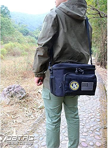 Dbtac torba za pelene u vojnom stilu + taktička torba za ručak, izdržljiv materijal velikog kapaciteta,