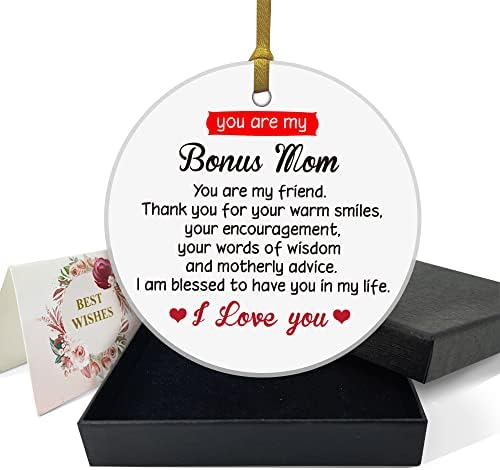 REWIDPARTY Najbolji pokloni Ornament za majku personalizovani pravopis motivacioni Citati Ornament uspomena