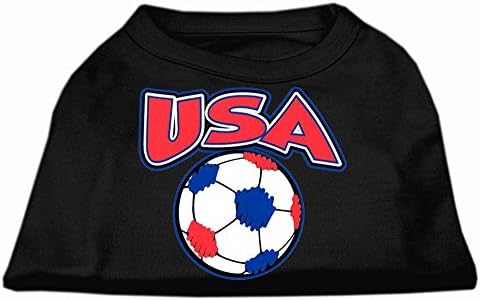 Mirage PET proizvodi USA Fudbalsko zaslonska majica, srednja, crna