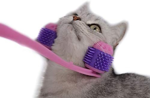 NIJNAS Cat masažer Roller Relaxer - Silikonski alat za četkicu za njegu