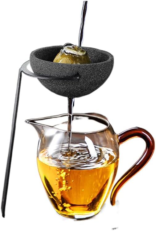 Lemail wig sretan ljuljački čaša za ljuljanje sa čajem odvoda čaja 网红 逍遥摇 摆 玻璃 公道杯 茶漏 一体 带