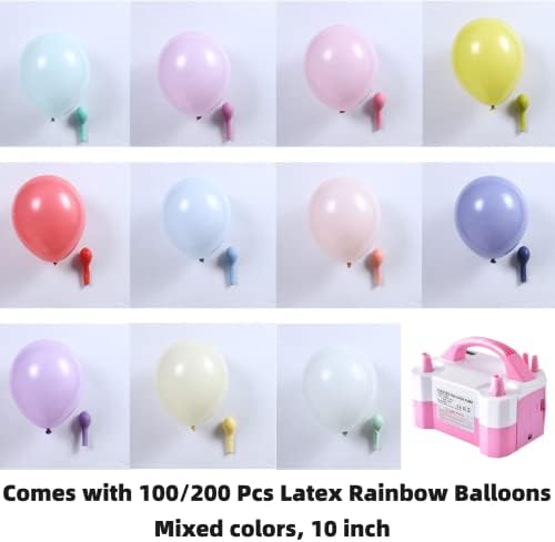 Električni balon pumpa zračni balon sa puhačem na napuhavanje 110V 600W Prijenosne dvostruke mlaznice