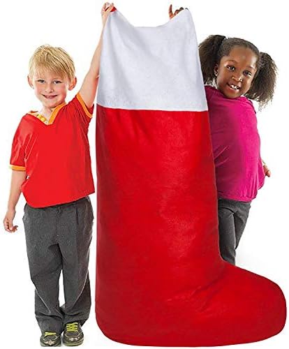 CXDY JUMBO prevelizirani osjećao je božićne čarape crveno-bijelo-60 visoka x 20 široka