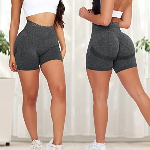 Szkani Butt Dizalica za vježbanje za žene plijen bešavne škrtske guzičke kratke hlače visoke struke