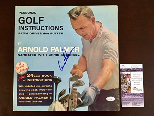 Arnold Palmer potpisao Golf uputstvo LP album JSA Coa-Autogramed Golf Equipment