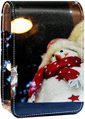 Božićni snjegović držač sjajila za usne Prijenosna kutija za odlaganje ruževa putna torba za šminkanje Mini