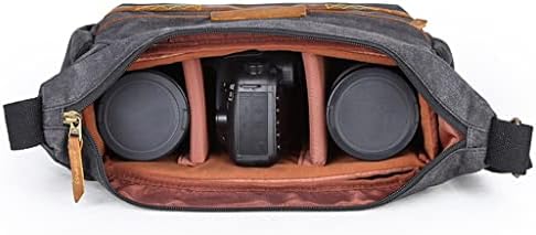 ZJHYXYH Digital Photo Sling torba za kamere Vintage vodootporne fotografije ramena messenger torbe za muškarce