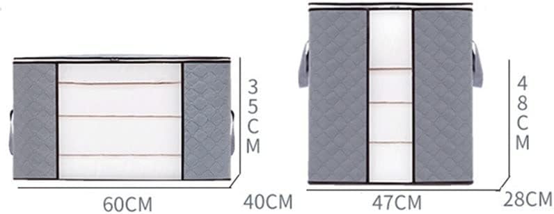 ACDLER torba za pohranu multifunkcionalna velikog kapaciteta Sklopiva debela prozračna tkanina čvrsta patentni