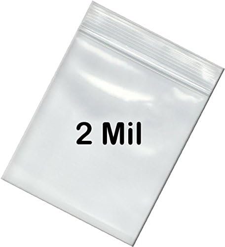 Bny Corner 2 mil 2x2 Saver Space Reclosable Poly Ziplock Bag 2 x 2 - 500 tačaka