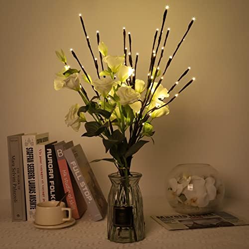 Tigrelight Twig Lights 3pk 60LED smeđe osvijetljene grane grančica vodootporan & amp ;grana svjetla
