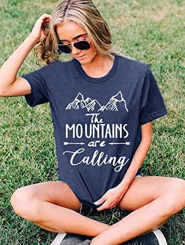 Planinarske planinske košulje Žene smiješno avantura Grafički tenk Najbolji ljetni kamp bez rukava