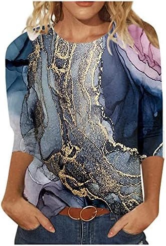 LytryCamev Žene Ljetne vrhove Dressy casual majice Vintage Graphic Tees Loot Fit CrewNeck Dukseri