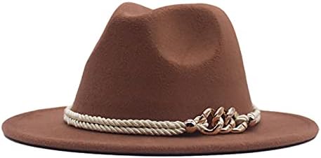 Šeširi od vizina za muškarce Široka BRIM Zaštita od sunca Fedora HATS Western Hats Sklopivi roll-up kašika HATS Party Play Outfits