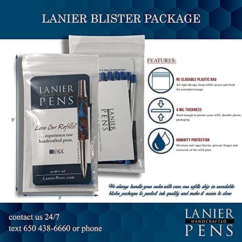 Lanier Combo Pack-3 Pack-Monteverde® SoftRoll™ Ballupoint P13 punjenje mastilom za pastu kompatibilno sa većinom