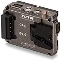 Tiltaing Dual Canon BP to V Mount Adapter baterija ploča kompatibilna sa crvenim Komodo Kamera-Tactical Grey