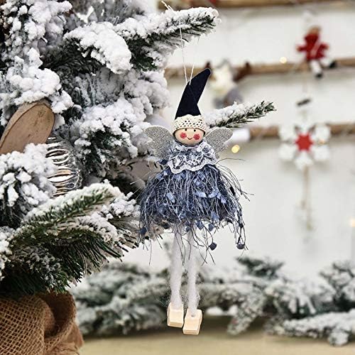 Driftwood Garland za Mantle Christmas 1pc Poklon ukras igračka Santa Santa Hang Doll Snjegovinski