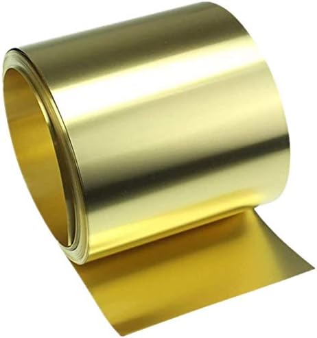 UMKY mesing ploča mesing Lima Roll mesing traka visoke čistoće zlato Film mesing folija bakar lim, 0. 03x100x1000mm