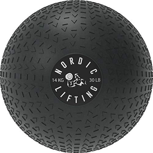 Nordic Lifting Slam Ball 30 lb paket sa Mini steperom-Bijela Siva