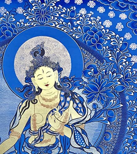 Kineska Kultura Thangka Visokokvalitetno Ručno Oslikano Umjetničko Djelo Buda Slika Tibetanske