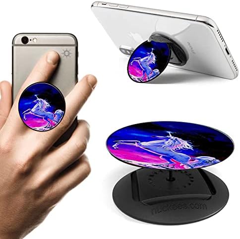 Unicorn Rainbow Moon stalak za telefon za telefon odgovara iPhoneu Samsung Galaxy i još mnogo toga