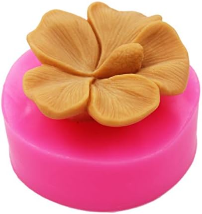 Cvjetni silikonski sapun za sapun za sapun Svijeća Chocolate Candy silikonski kalupi za sapune bombe Pečenje