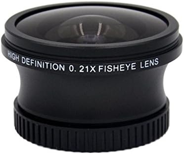 Ekstremno-riblji objektiv za Canon Vixia HF10 + Nova West Micro Fiber tkanina