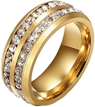 2023 Nova dva univerzalna puna prstenova prstenovi Žene muških i dijamantskih prstenova za prstenove za