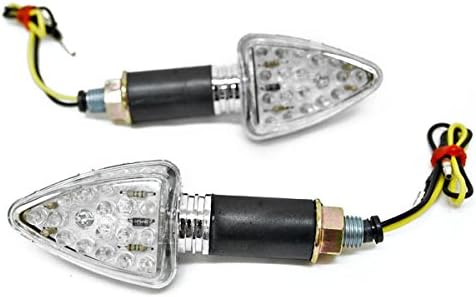 Krator Mini prilagođena LED lampica pokazivača smjera lampa kompatibilna sa Honda CB 450 650 750 599