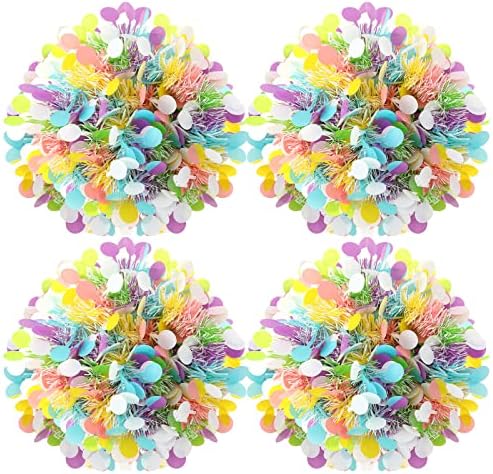 Chuangdi Uschest Tinsel Garlands Colorful Fringe dekoracije za zabavu Viseći Garland Twist Metallic