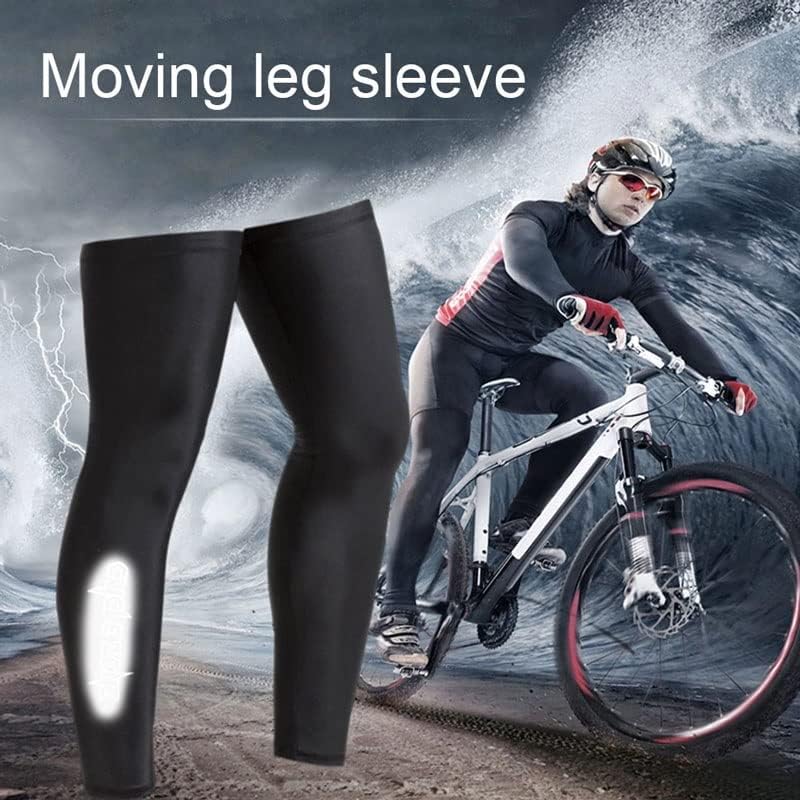 DHTDVD 1 par sportskih nogu pokriva biciklističke staklene noge elastične noge pokriva kompresioni temelj