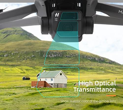 NC 2 set lagana težina drona Drona fotoaparat Zaštitni film za hladno staklo Zaštitni film
