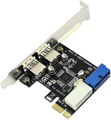JMT USB3.0 PCI-E adapter za proširenje prednji spoljni spoljni spoljni USB 3.0 čvorište i unutrašnji