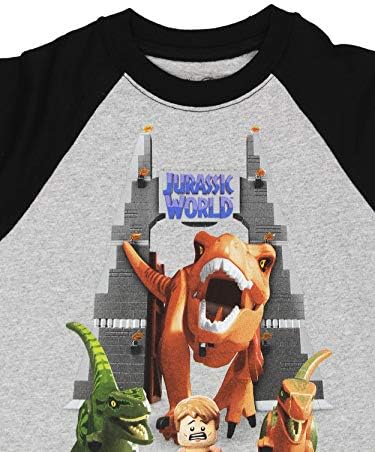 LEGO Jurassic Svijet dinosaurusa dječaka dugih rukava T-Shirt Tee