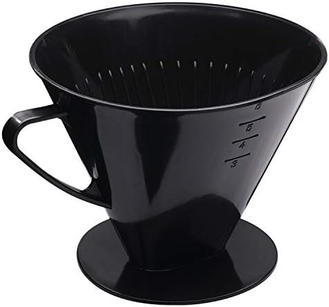 Westmark Šest filtera za kafu, polipropilen, crni, 18,5 x 16,1 x 13,7 cm