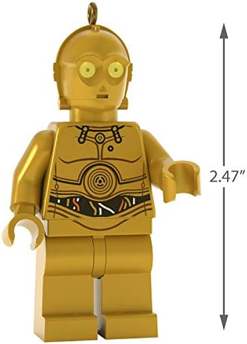 Hallmark uspomena Božić 2019 godina od Lego Star Wars C-3PO Ornament, C3PO