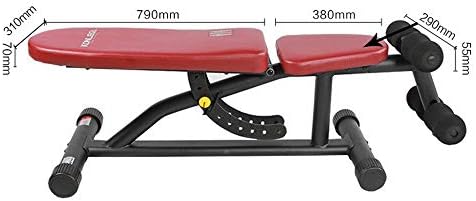 Zyx KFXL vežbanje za veznu klupu - kućna stolica za vežbanje za višestruko preklopni sklopivi ležišni