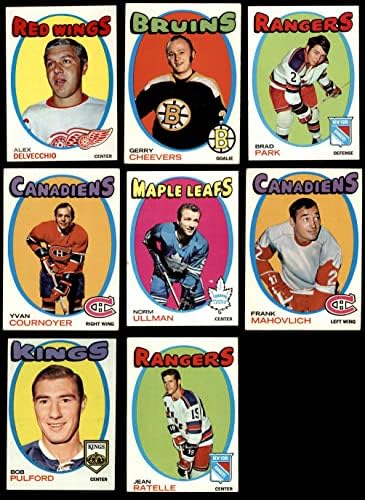 1971-72 TOPPS Hokejski kompletan set ex