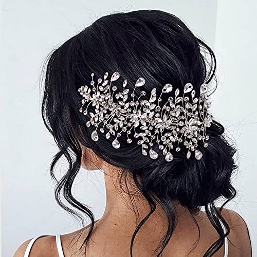 GAODESI vjenčana traka za glavu Bridal Hair Pieces Colorful Rhinestone Hair bočni češalj hair Accessories