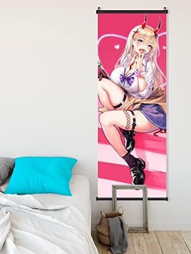 Anime Scroll Poster sise Poster necenzurisani seks / Waifu Posteri veliki Oppai Demon Girl Poster