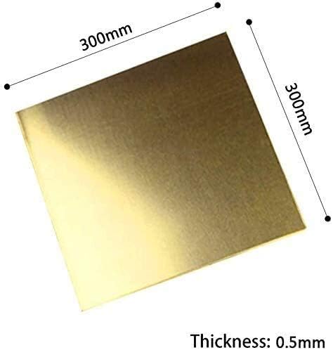 Z Create dizajn Mesingana ploča 99,9% bakrena folija bakrena metalna ploča za vazduhoplovstvo, Debljina: 0,5 mm metalna bakrena folija