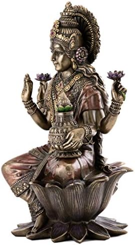 TOP kolekcija sjedila Lakshmi hinduista statuu - boginja bogatstva, sreće, mudrosti i prosperitet skulpture u