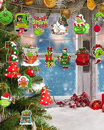 20kom božićno drvo ukrasi dekoracije-Božić viseći čari ukrasi dekorativni, roba poklon ideje odmor dekor