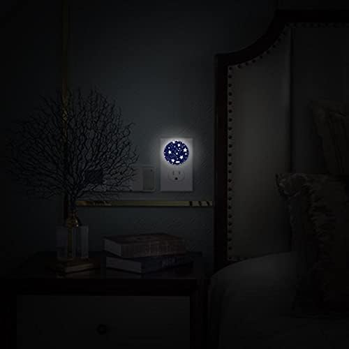 Meka Bijela LED Plug in sleep Nightlight idealna za dječiji hodnik dječija soba kuhinja 2 Pakovanje