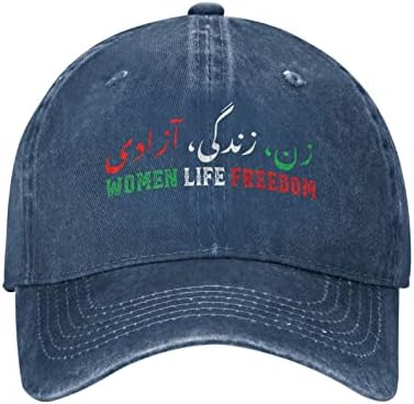 Žene Life Freedom Pješačke šešire za muškarce Zan Zendegi Azadi farsi kaligrafski sportski kape