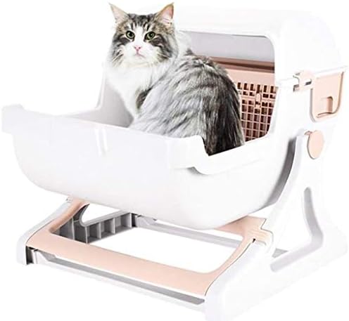 Slitiom Cats sliv za smeće, Cats WC Poluzatvoreni WC umivaonik za kućne ljubimce, Novi PP Materijal