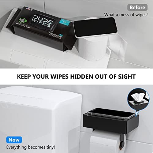 Držač toaletnog papira sa policama, dispenzer za obloge za kupaonicu, sredstvo za nehrđajući čelik